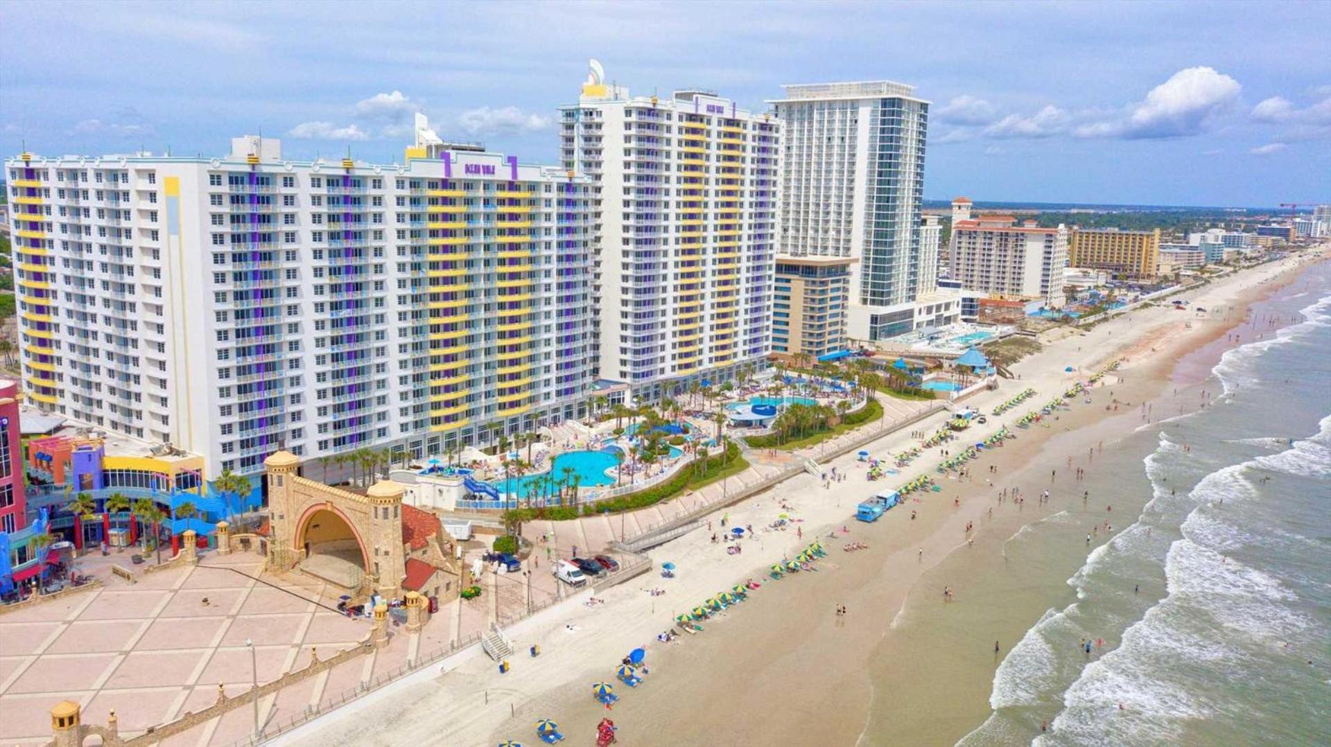 Luxury 10Th Floor 2 Bedroom Condo Direct Oceanfront Wyndham Ocean Walk Resort Daytona Beach | 1027 Exterior photo